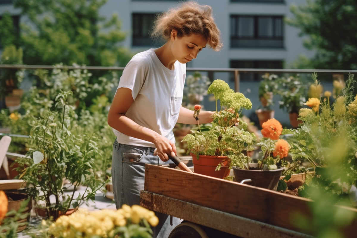 jardiner en zone urbaine